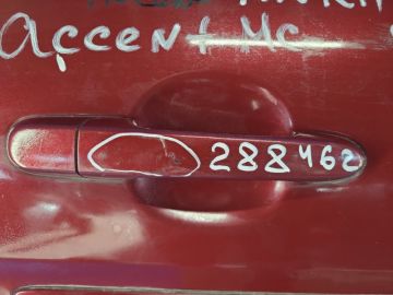 Zewnętrzna klamka drzwi tyl. praw. HYUNDAI ACCENT MC 06-10