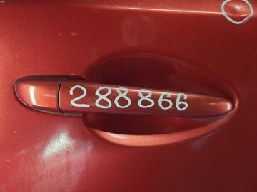 Zewnętrzna klamka drzwi tyl. praw. MAZDA CX-5 (KE) 11-17