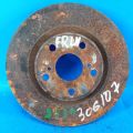 43512-06090 | Przednia tarcza hamulcowa lew. TOYOTA CAMRY 40 06-11 (306107)