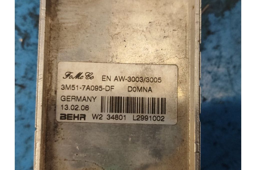 3M51-7A095-DF | Wymiennik ciepła automatycznej skrzyni biegów (AKP) VOLVO V50 03-10 (350166) - Zdjęcie 4