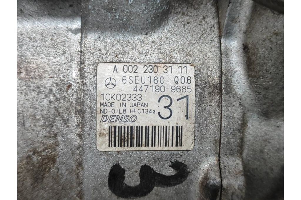 A0022303111 | Kompresor klimatyzacji MERCEDES E-CLASS W211 02-09 (351963) - Zdjęcie 8