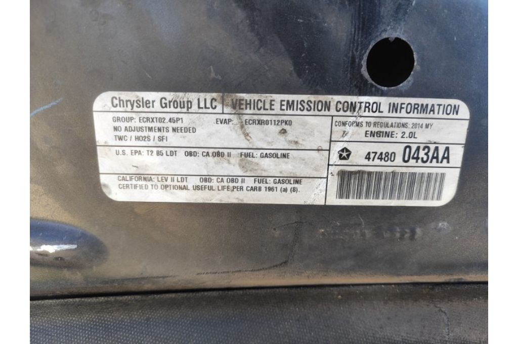 5054330AG | Maska JEEP PATRIOT 10-17 (353241) 5054330AG | Maska JEEP PATRIOT 10-17 (353241)