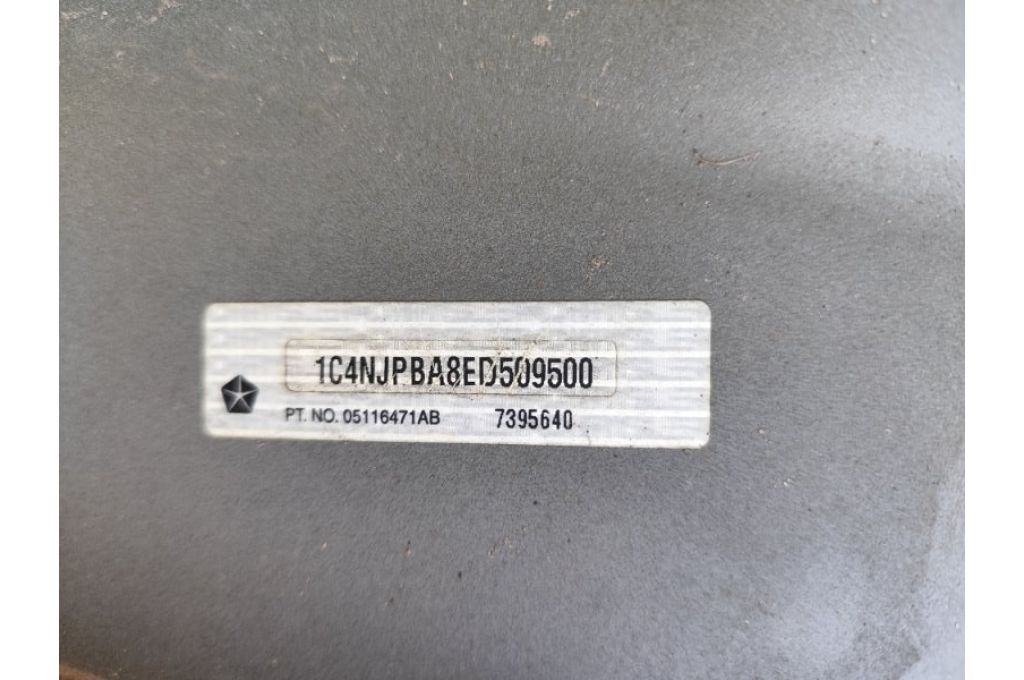 68079925AA | przedni błotnik lew. JEEP PATRIOT 10-17 (353287) 68079925AA | przedni błotnik lew. JEEP PATRIOT 10-17 (353287)