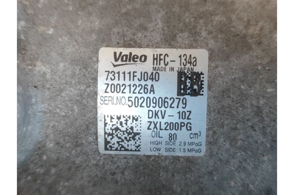 73111FJ040 | Kompresor klimatyzacji SUBARU FORESTER 12-19 (354210) 73111FJ040 | Kompresor klimatyzacji SUBARU FORESTER 12-19 (354210)