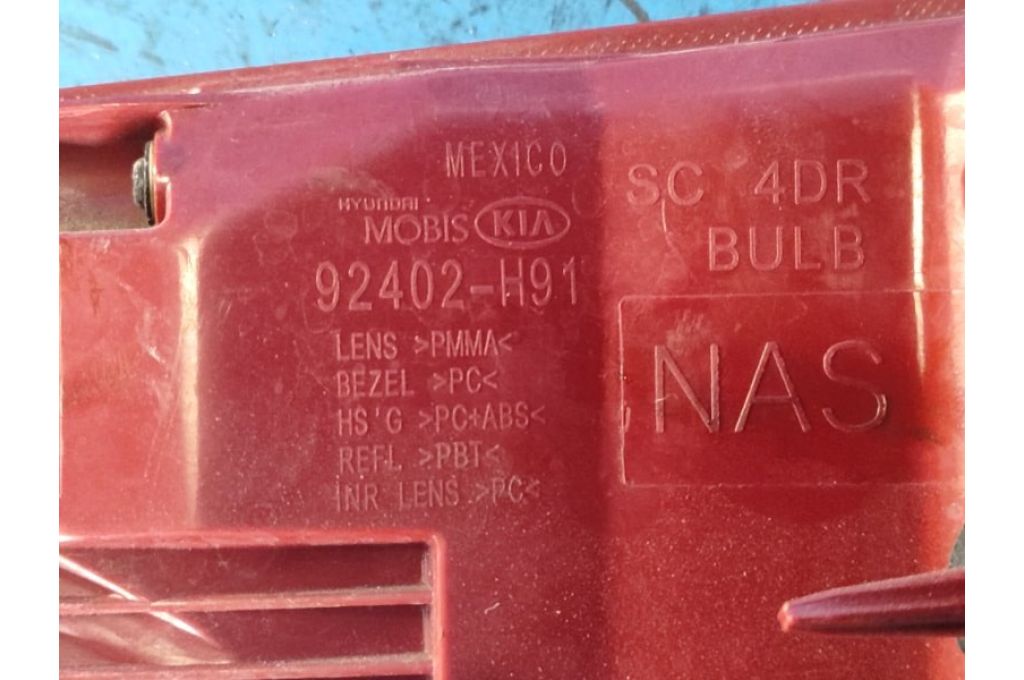92402H9100 | Lampa Tylna praw. KIA RIO FB 17- (354330) - Zdjęcie 4