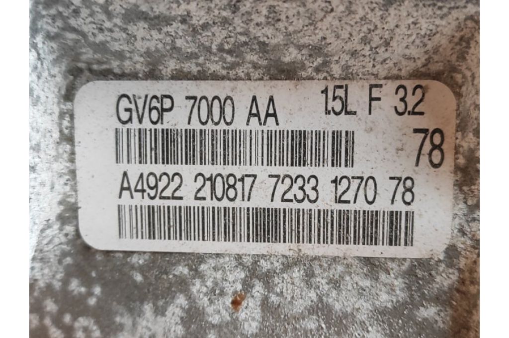 GV6Z7000A | Automatyczna skrzynia biegów FORD ESCAPE 12-19 (355377) GV6Z7000A | Automatyczna skrzynia biegów FORD ESCAPE 12-19 (355377)