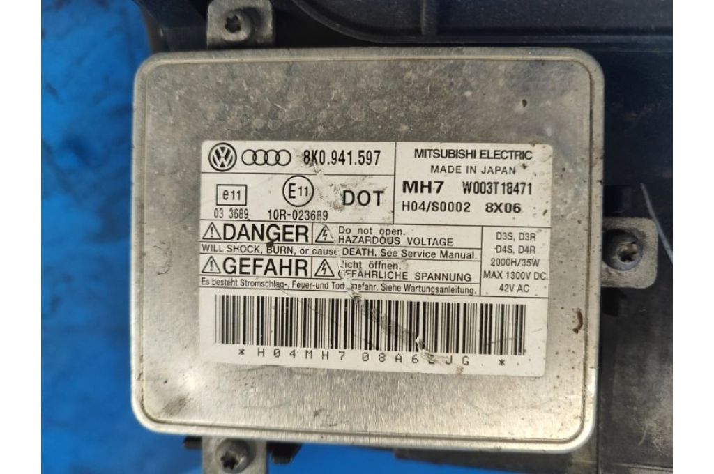 8R0941029AH | Reflektor Lampa przednia lew. AUDI Q5 08-16 (356570) - Zdjęcie 9