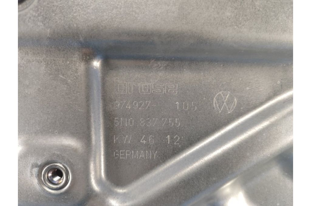 5N0 831 055 B | Drzwi przed. lew. VOLKSWAGEN TIGUAN 08-17 (357762) - Zdjęcie 8