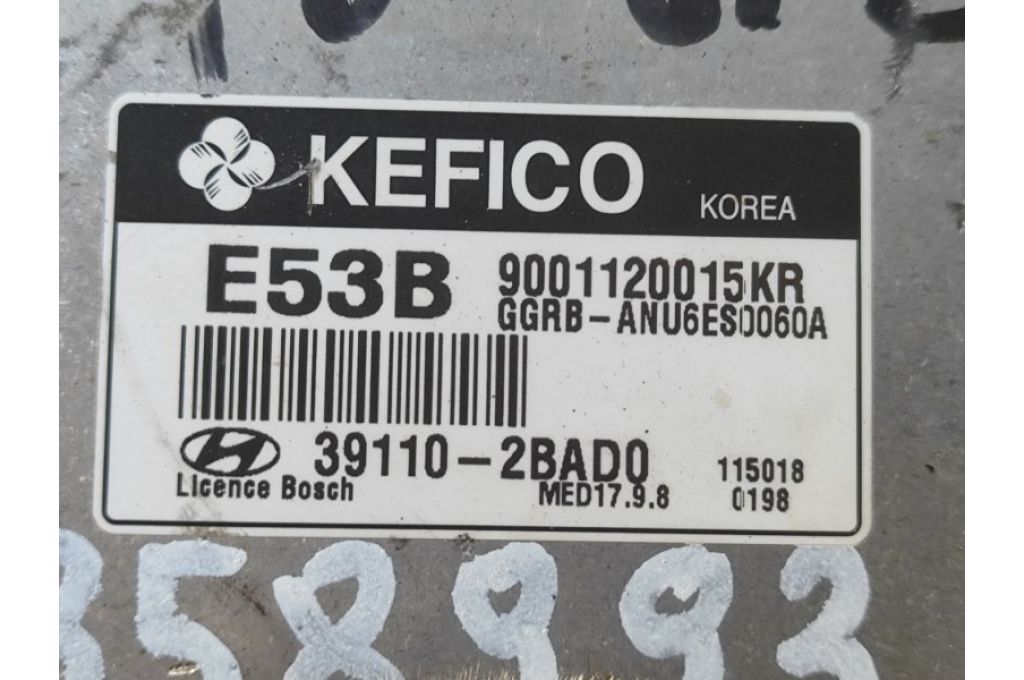 39110-2BAD0 | Moduł sterowania silnikiem HYUNDAI ACCENT RB 10- (358993) - Zdjęcie 4