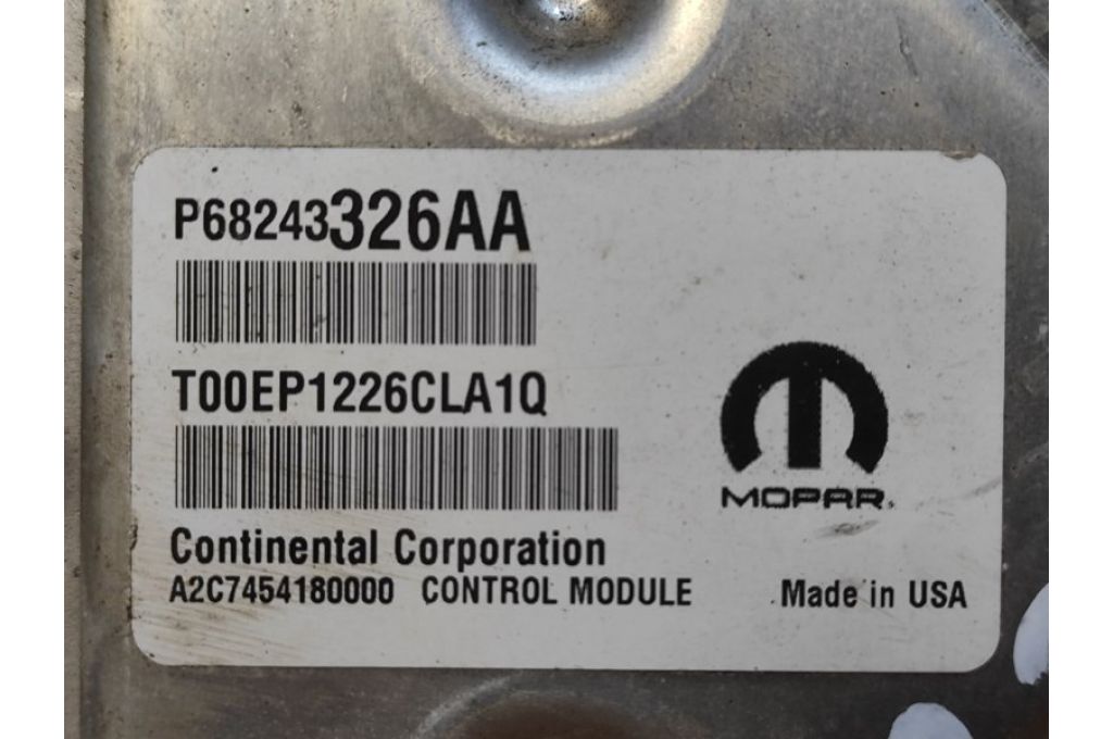 68243 326AA | Moduł sterowania silnikiem JEEP GRAND CHEROKEE 11-22 (359068) - Zdjęcie 4