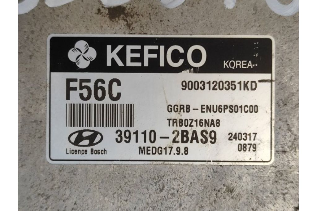 39110-2BAS9 | Moduł sterowania silnikiem HYUNDAI ACCENT RB 10- (359070) - Zdjęcie 4