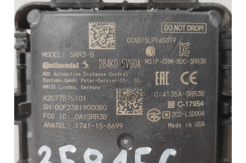 284K05VG0A | Czujnik martwego pola INFINITI QX50 18- (359156) - Zdjęcie 3