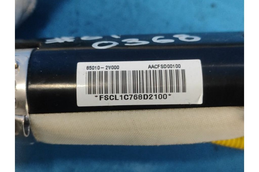 850102V000 | Poduszka Kurtyna lew. HYUNDAI VELOSTER 11-18 (359356) - Zdjęcie 4