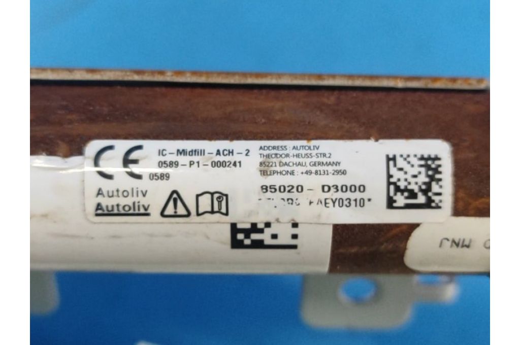 85020D3000 | Poduszka Kurtyna praw. HYUNDAI TUCSON TL 15-20 (359370) - Zdjęcie 3