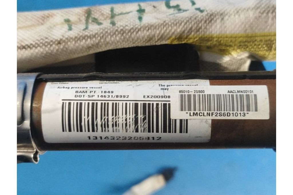 850102S500 | Poduszka Kurtyna lew. HYUNDAI TUCSON LM 09-15 (359486) - Zdjęcie 2