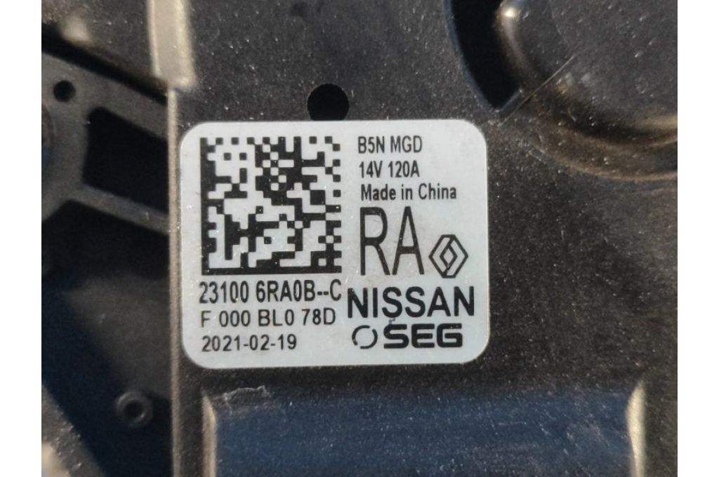 231006RA0B | Alternator NISSAN X-TRAIL/ROGUE T33 20- (360281) - Zdjęcie 6