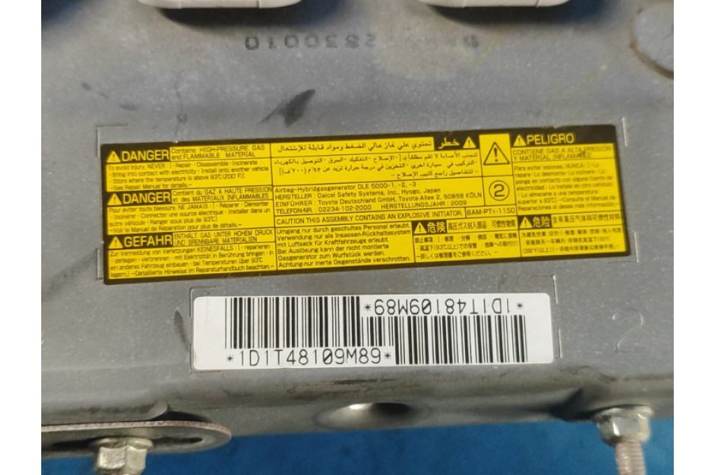 7390075020A1 | Poduszka powietrzna na kolana lew. LEXUS HS250H (ANF10) 09-12 (360456) - Zdjęcie 8