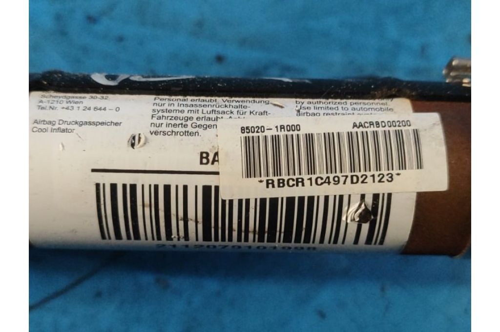 850201R000 | Poduszka Kurtyna praw. HYUNDAI ACCENT RB 10- (360512) - Zdjęcie 4