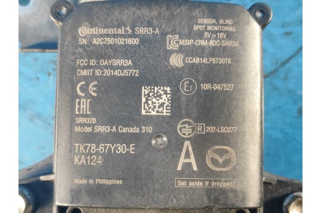 TK78-67Y30-E | Czujnik martwego pola MAZDA CX-9 16- (360525) - Zdjęcie 4