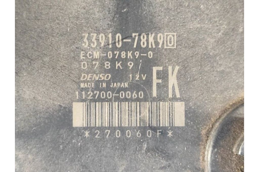 3391078K90 | Moduł sterowania silnikiem SUZUKI GRAND VITARA 05-15 (360538) - Zdjęcie 5