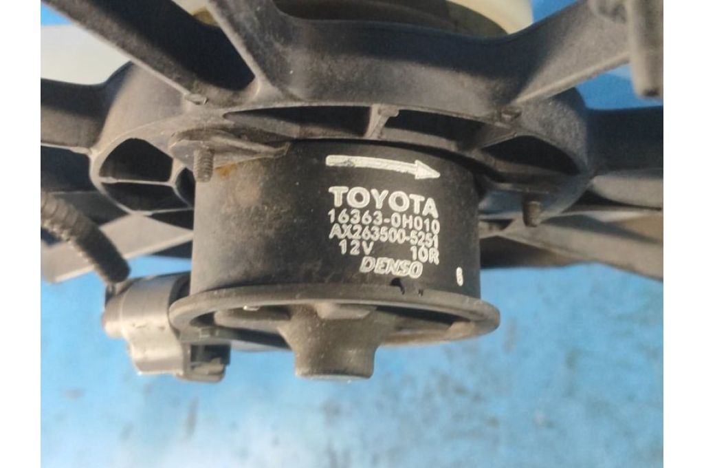 16711-0V100 | dyfuzor wentylatora chłodnicy głównej TOYOTA CAMRY 55 14-17 (360996) - Zdjęcie 8