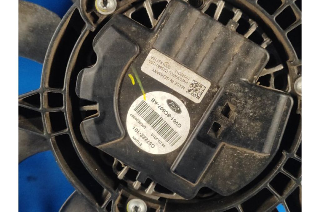CV6Z-8C607-Q | dyfuzor wentylatora chłodnicy głównej FORD ESCAPE 12-19 (361192) - Zdjęcie 4