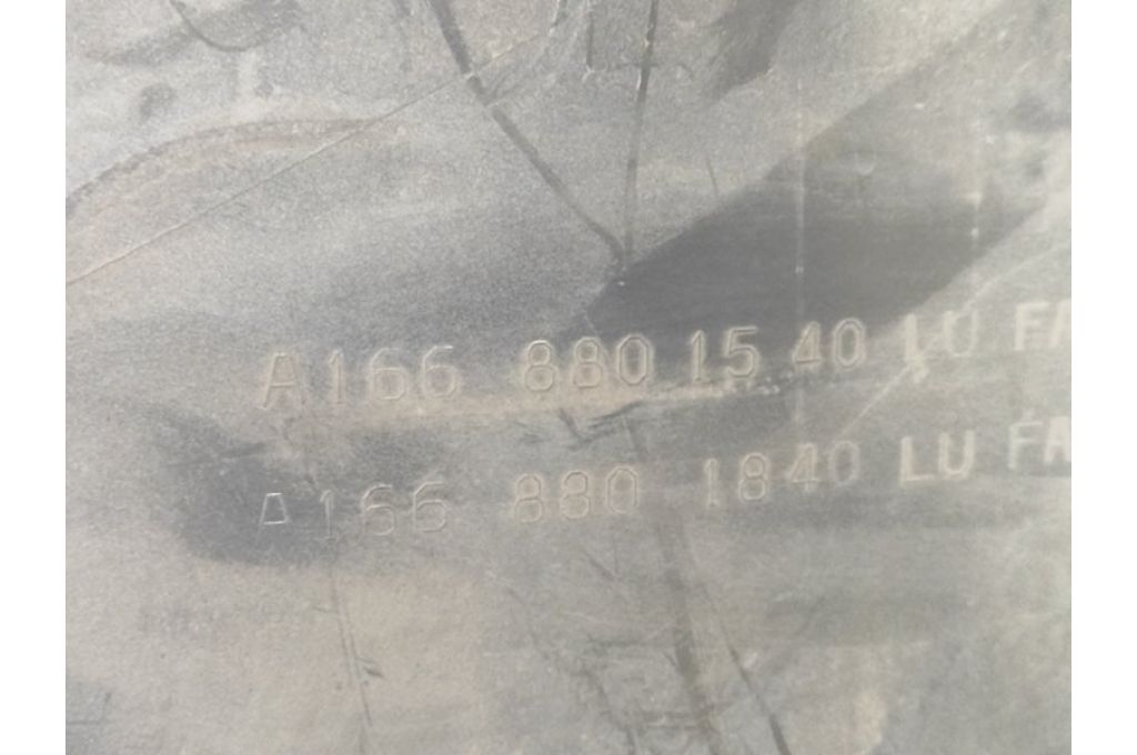 A1668852125 | Tylny zderzak MERCEDES GL-CLASS X166 12-16 (361779) - Zdjęcie 10