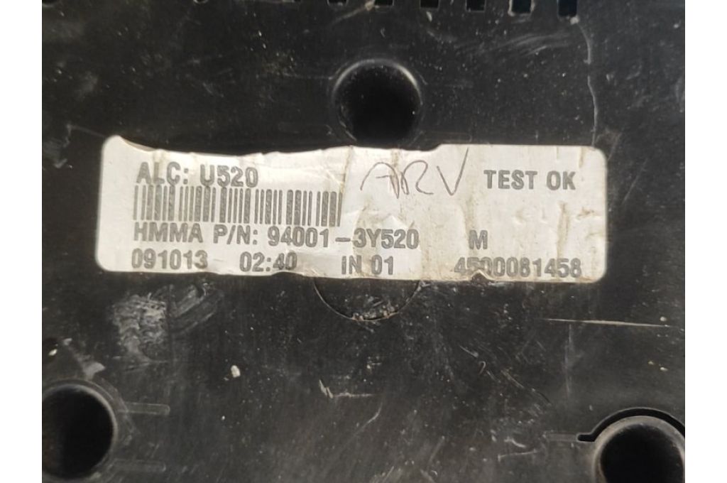 94001-3Y520 | Tablica przyrządów HYUNDAI ELANTRA MD 10-15 (362033) - Zdjęcie 6