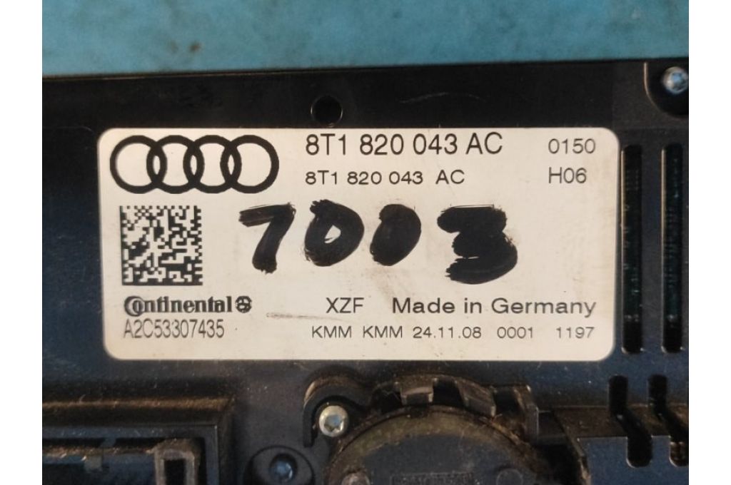 8T1820043AC | Moduł sterowania ogrzewaniem AUDI Q5 08-16 (362038) - Zdjęcie 5