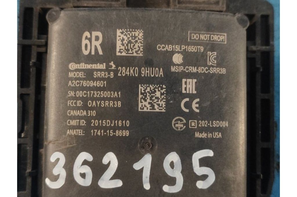 284K09HU0A | Czujnik martwego pola tyl. praw. NISSAN ALTIMA 19- (362195) - Zdjęcie 5