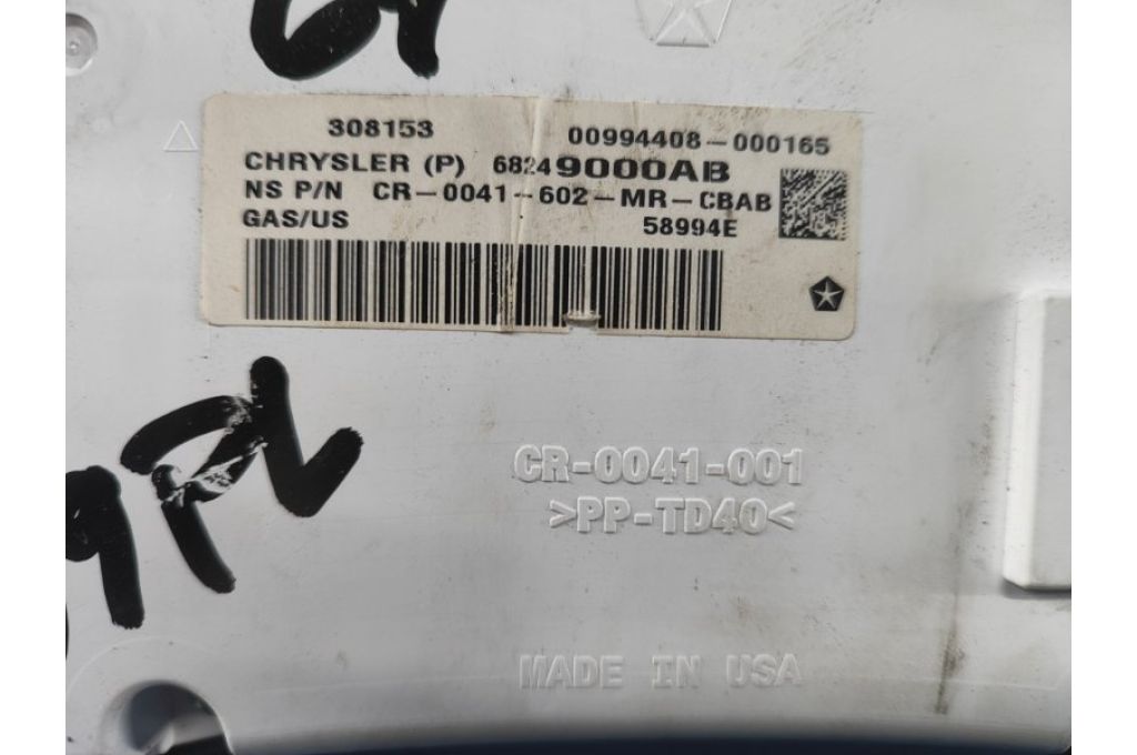 68249000AB | Tablica przyrządów DODGE JOURNEY 08-20 (362287) - Zdjęcie 4