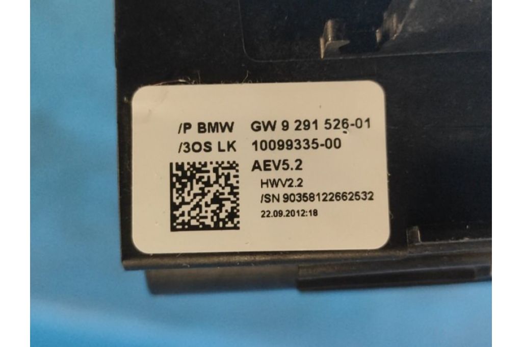 9291526-01 | dźwignia automatycznej skrzyni biegów BMW X3 (F25) 11-17 (362325) - Zdjęcie 8