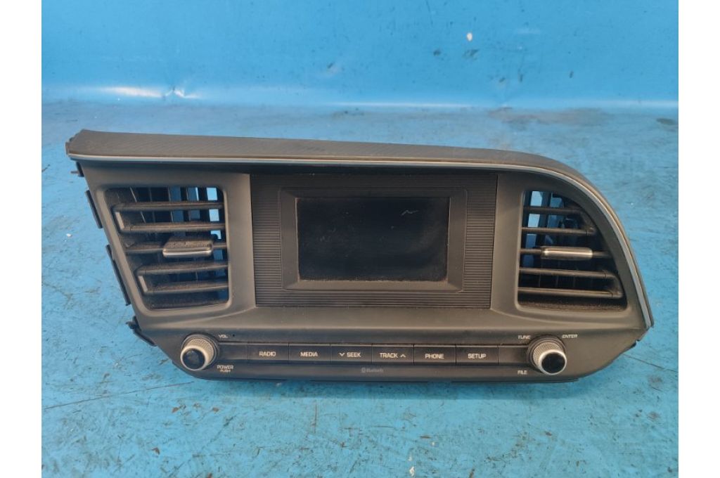 96180F2UA0SSH | radio HYUNDAI ELANTRA AD 16- (362441)