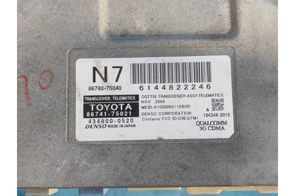 86120-75200 | radio LEXUS HS250H (ANF10) 09-12 (362467) - Zdjęcie 9