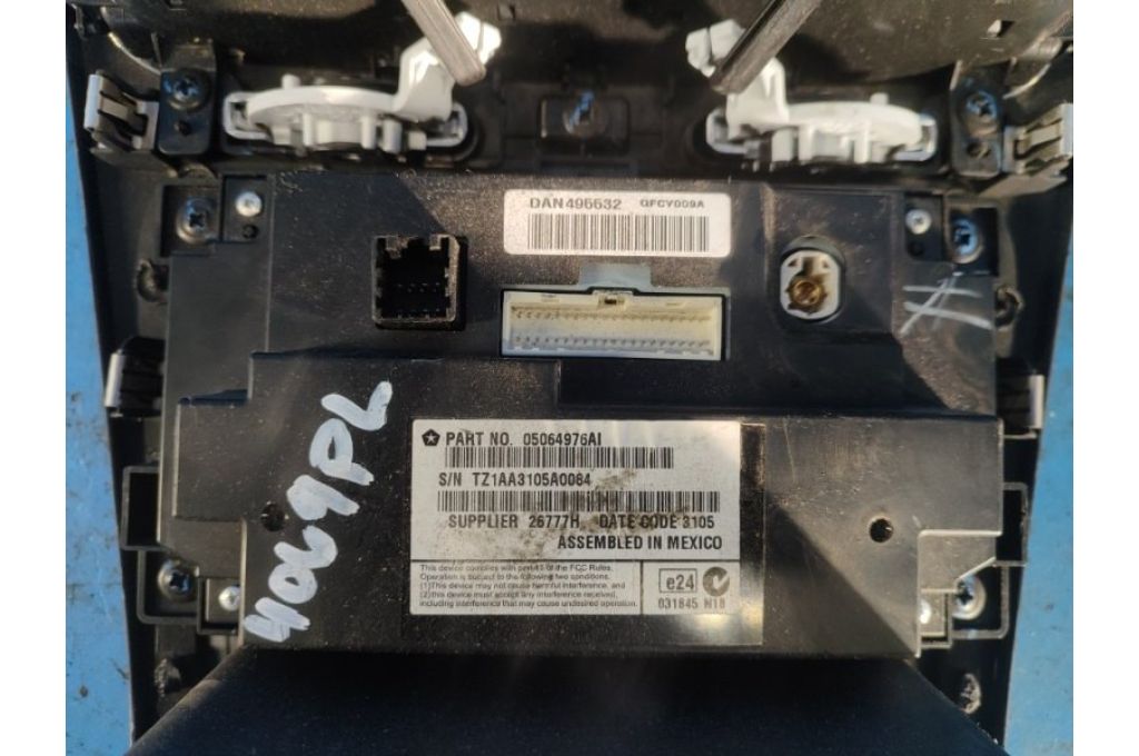 05064976AI | Moduł sterowania multimediami DODGE JOURNEY 08-20 (362471) - Zdjęcie 5