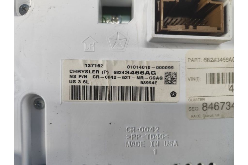 68243466AG | Tablica przyrządów JEEP GRAND CHEROKEE 11-22 (362499) - Zdjęcie 6