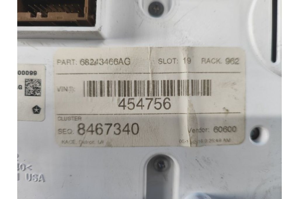 68243466AG | Tablica przyrządów JEEP GRAND CHEROKEE 11-22 (362499) - Zdjęcie 7