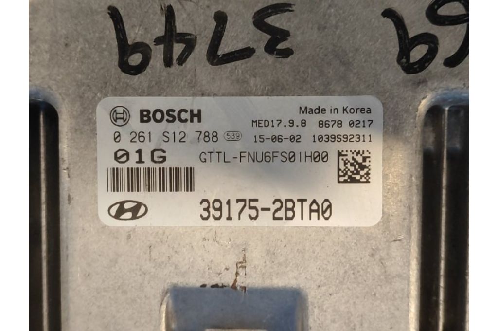 39175-2BTA0 | Moduł sterowania silnikiem HYUNDAI TUCSON TL 15-20 (362684) - Zdjęcie 4