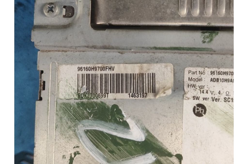 96160-H9700FHV | radio KIA RIO FB 17- (362808) - Zdjęcie 7