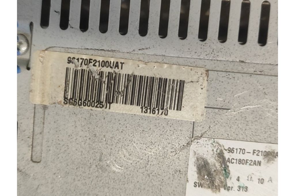 96170F2100UAT | radio HYUNDAI ELANTRA AD 16- (362853) - Zdjęcie 6