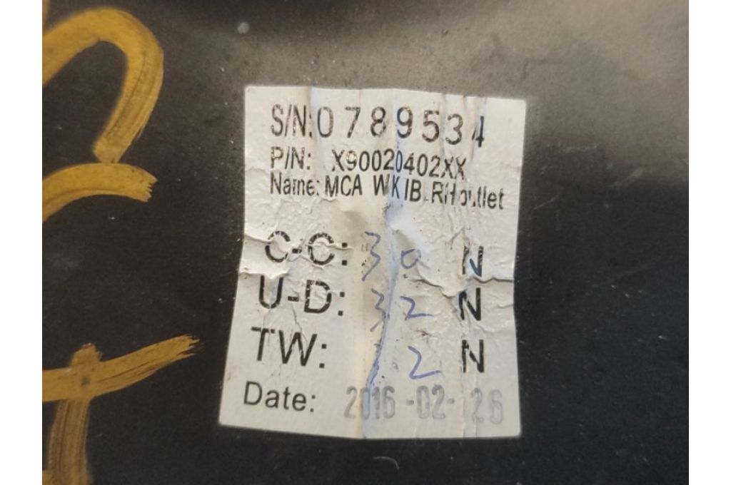 X90020402XX | Deflektor powietrza praw. JEEP GRAND CHEROKEE 11-22 (362924) - Zdjęcie 7