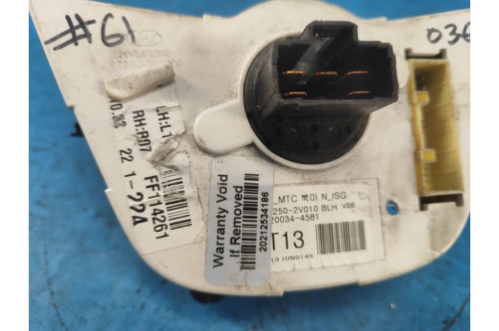 97250-2V010 | Moduł sterowania ogrzewaniem HYUNDAI VELOSTER 11-18 (363164) - Zdjęcie 4