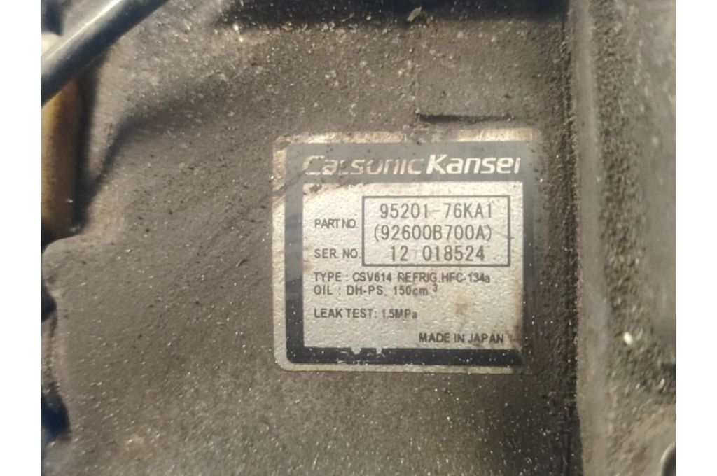 95201-76KA1 | Kompresor klimatyzacji SUZUKI GRAND VITARA 05-15 (363250) - Zdjęcie 6