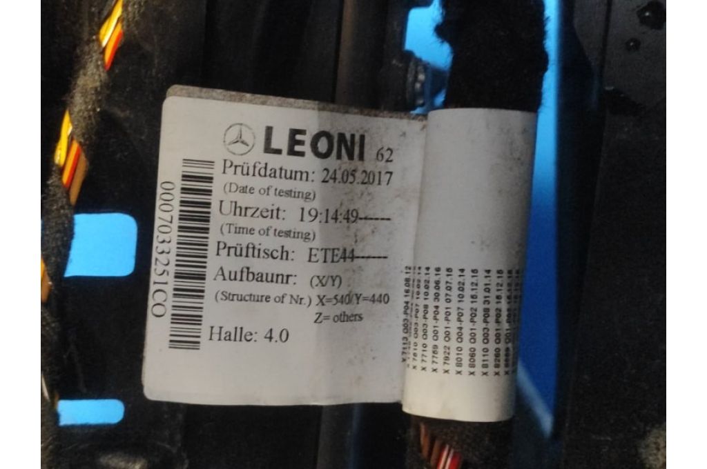 A20568008879J38 | Deska rozdzielcza MERCEDES C-CLASS W205 16-21 (363327) - Zdjęcie 11