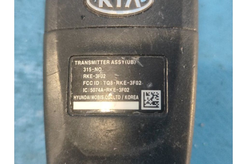 95430-1W022 | klucz zapłonu KIA RIO UB 2011-2017 (363480) - Zdjęcie 4