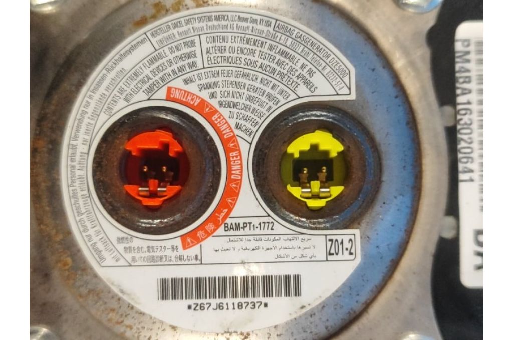 98510-4BA8A | Poduszka AirBag w kierownicy NISSAN X-TRAIL/ROGUE T32 13-20 (363578) - Zdjęcie 5