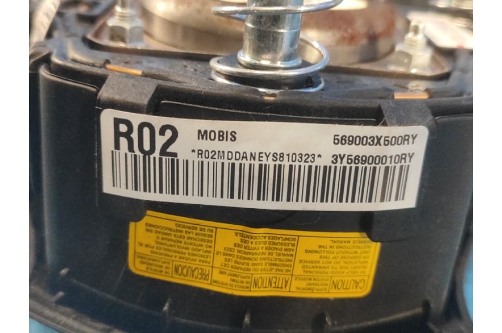 569003X500RY | Poduszka AirBag w kierownicy HYUNDAI ELANTRA MD 10-15 (363640) - Zdjęcie 8