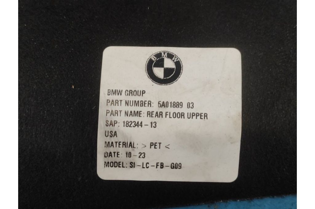 5A0188903 | Tapicerka bagażnika BMW XM (G09) 23- (363881) - Zdjęcie 5