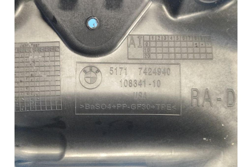 51717424940 | Plastik pod maską BMW XM (G09) 23- (364050) - Zdjęcie 5