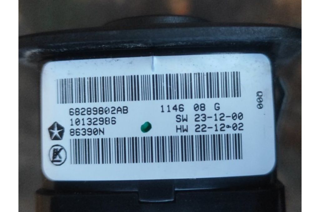 68289802AB | Moduł sterowania podnośnikami szyby JEEP GRAND CHEROKEE 11-22 (364948) - Zdjęcie 5